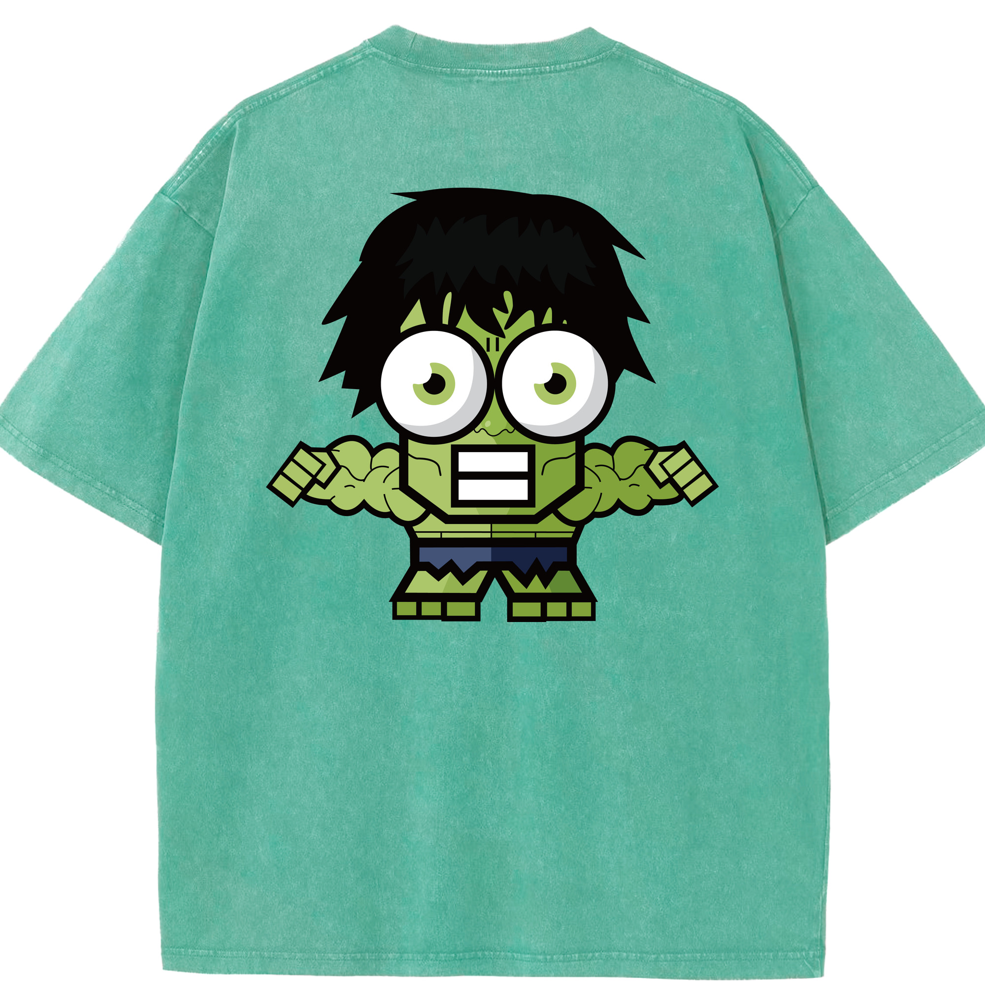 （画像用） アベンジャーズ The Avengers 綿100% ヴィンテージ風 半袖Tシャツ（背面プリント）